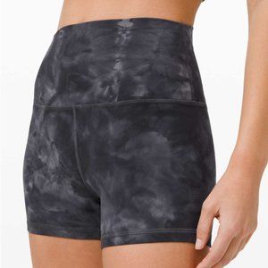 lululemon | Align Short 4" | Diamond Dye Pitch Grey Graphite Grey | Size 10
